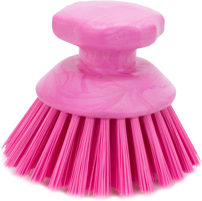 SPARTA 42395EC26 Plastic Scrubber Brush, Round Brush, Dish Scrub Brush - Image 3