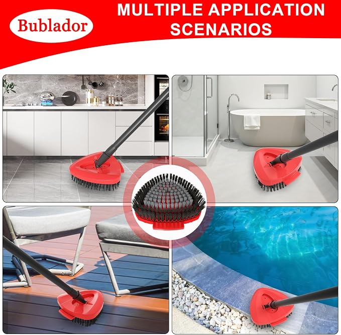 2 Pack Scrubber Mop Replace Head Compatible - Image 6