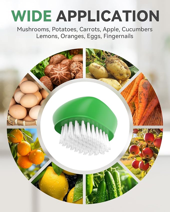 SXhyf Vegetable Brush Scrubber for Food Potato Scrubber, Dishwasher Safe Veggie - Image 7