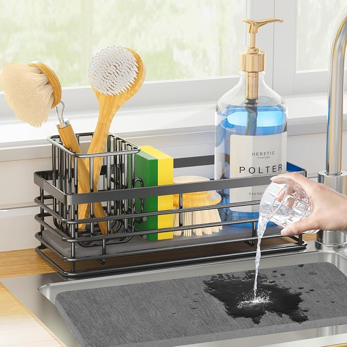 Yofidra Sponge Holder for Kitchen Organizer: Sink Caddy by Yofidra