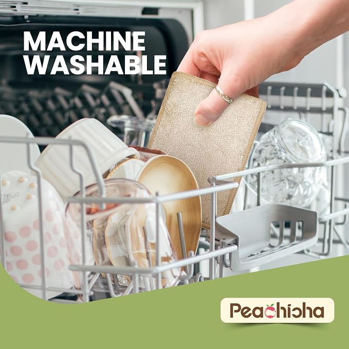 Bamboo Sponges for Dish Washing Reusable Dish Sponge Multi Use Kitchen Sponges - Image 7