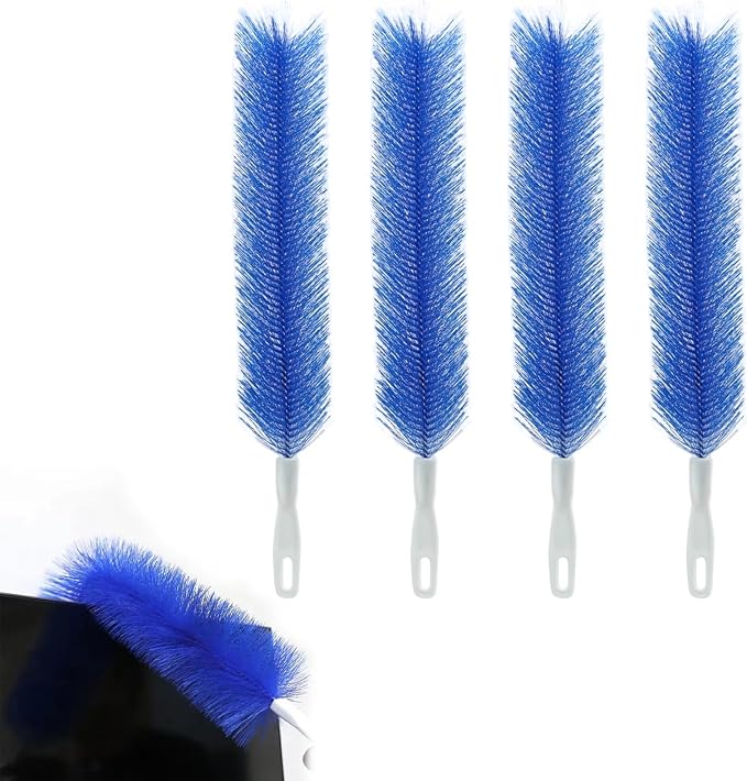 4 Pcs Bendable Microfiber Fan Cleaner Brush, Table&Stand Fans, Household Air by RJLCTH