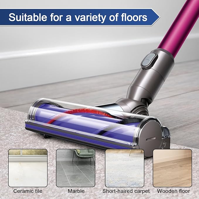 Garbage fighter Vacuum Attachments Quick-Release Motorhead Cleaner - Image 5