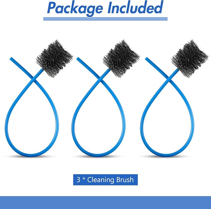 3 Pcs Condensate Trap Flexible Drain Brush, 16 Inch AC Drain Line Cleaning Brush - Image 5