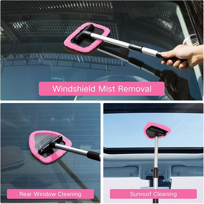 10pcs Windshield Cleaner Tool, Car Window Cleaning Wash Kit - Image 2