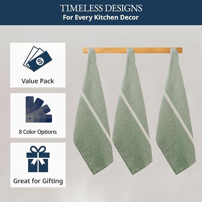 LANE LINEN Kitchen Towels Set - Image 5