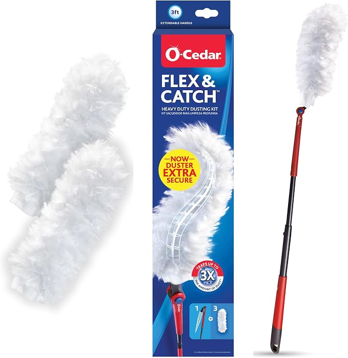 O-Cedar Flex & Catch Heavy Duty Dusting Kit by O-Cedar