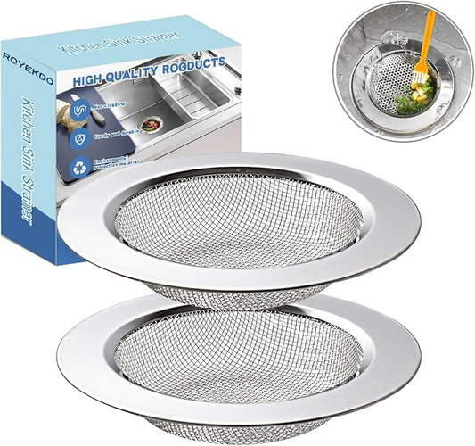 RQYEKDO Kitchen Sink Strainer Stainless Steel by rqyekdo