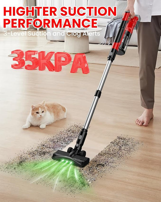 Cordless Vacuum Cleaner for Milwaukee M18 Battery, 7-in-1 Lightweight Stick - Image 2