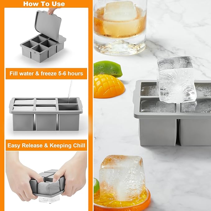 Nax Caki Large Ice Cube Tray - Image 4