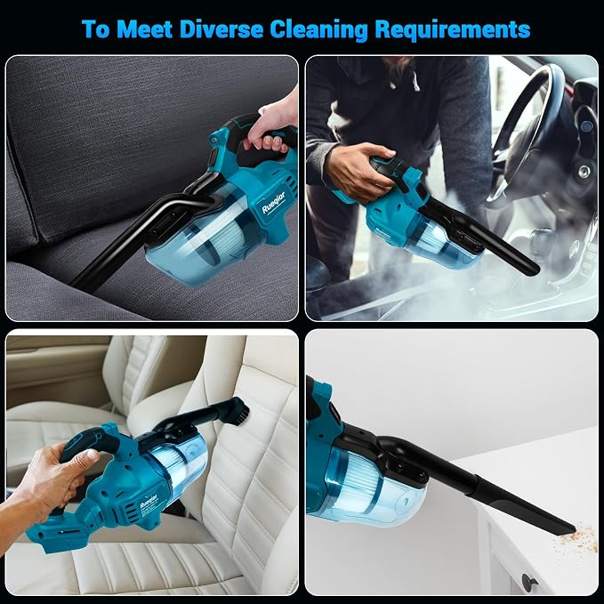 Cordless Vacuum Cleaner for Makita 18V Battery, Handheld Vacuum Cleaner for - Image 6