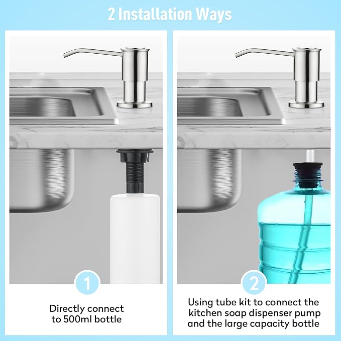 CREA Kitchen Sink Soap Dispenser Countertop - Image 4