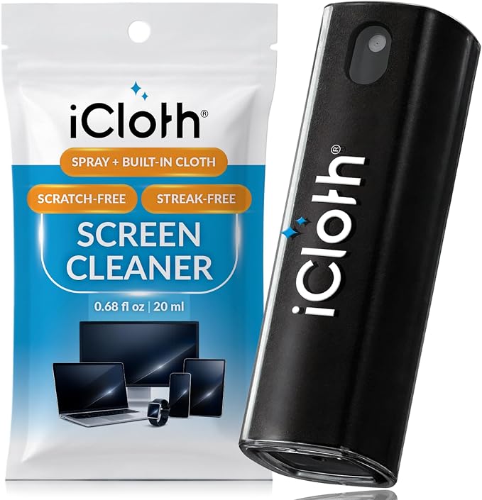iCloth 2-in-1 Screen Cleaner Spray by iCloth