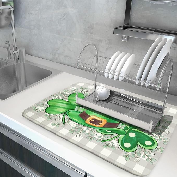 Khope St Patrick's Day Dish Drying Mat - Image 5