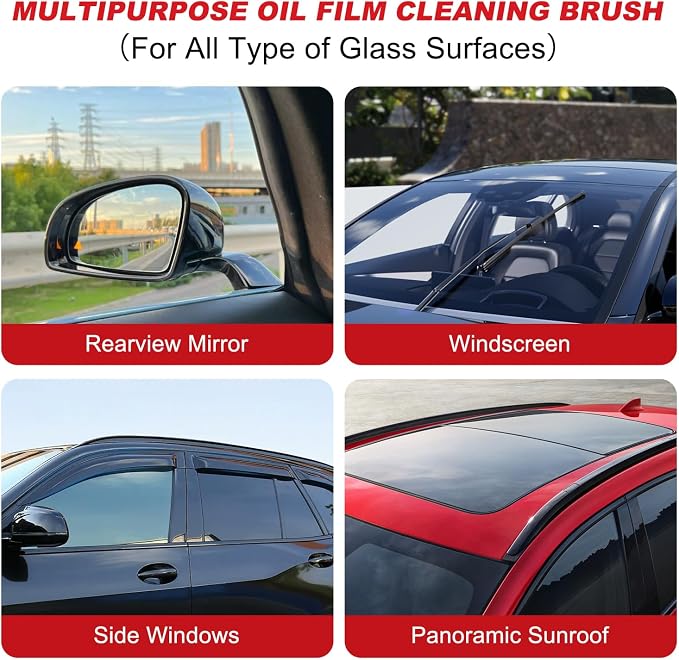 Kubot Automotive Oil Film Cleaning Brush New Glass Coating - Image 4