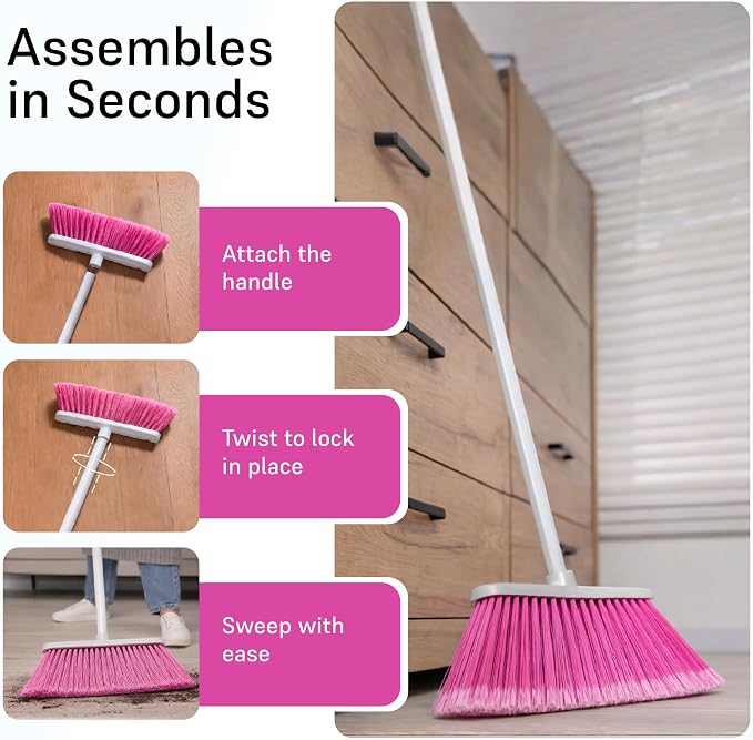Soft Sweep Broom The Original Soft Sweep Magnetic Action Broom - Image 3