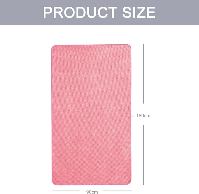 Microfiber Bath Towel Set Pack of 2, 35 x 70 Inches - Image 3