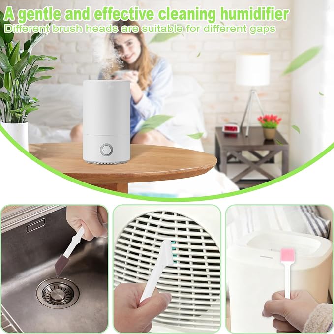 Humidifier Cleaner Brush Set 14Pcs, Small Cleaning Brush Tight Spaces - Image 4