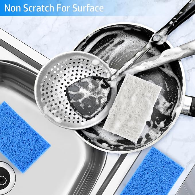 Mcyye 8PCS Compressed Kitchen Sponges Pack - Image 4