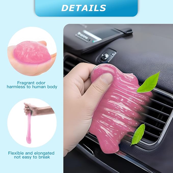 Car Cleaning Gel, Reusable Car Cleaning Putty - Image 3
