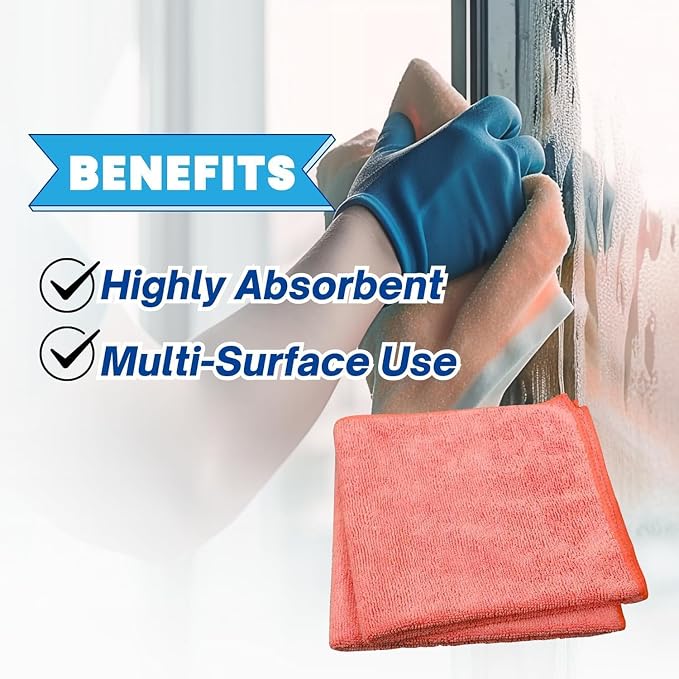 Single Microfiber Cleaning Cloth 40x40 cm - Image 5