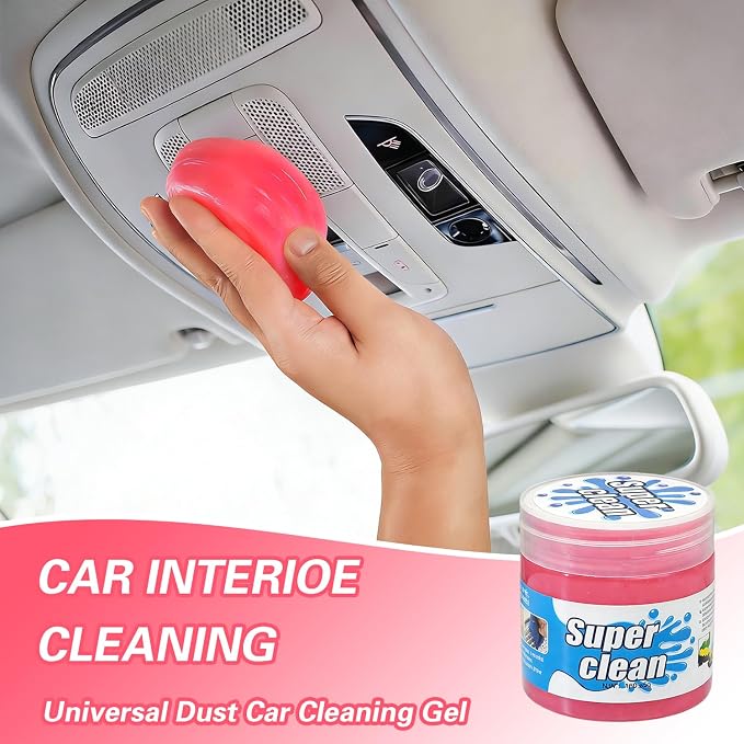 Car Cleaning Gel 4-Pack – Universal Car Cleaning Putty, Auto Interior Cleaner - Image 3