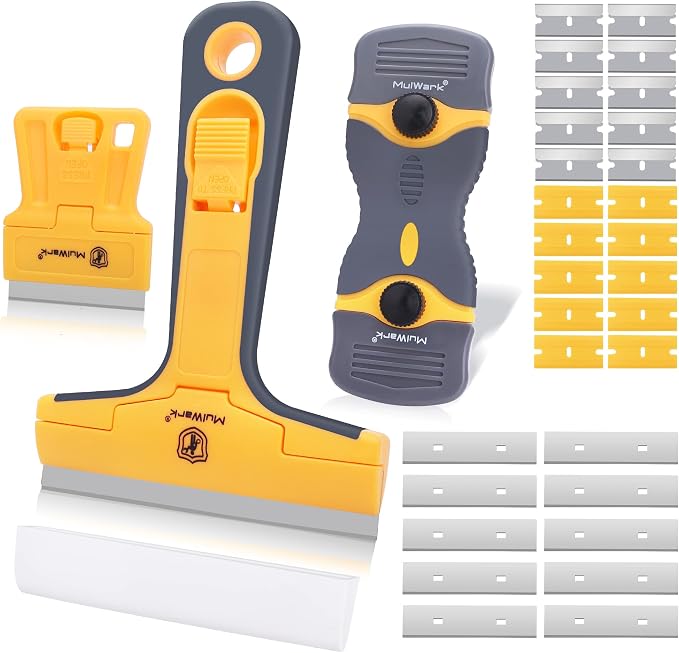 MulWark Razor Blade Scraper Tool Set, 3-Piece by MULWARK