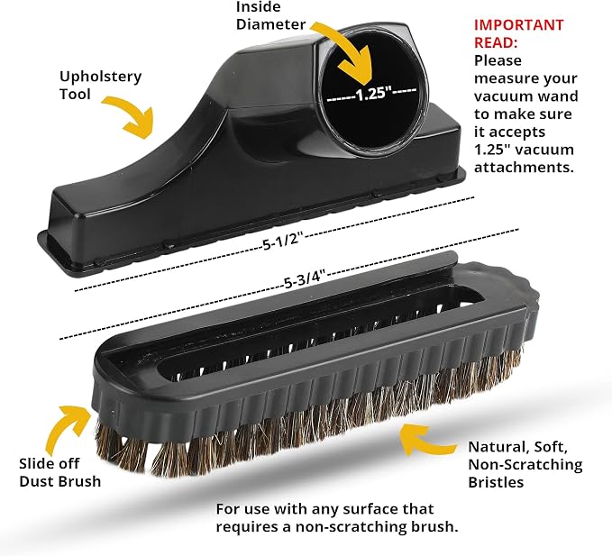 Vacuum Upholstery Brush Tool - Image 3
