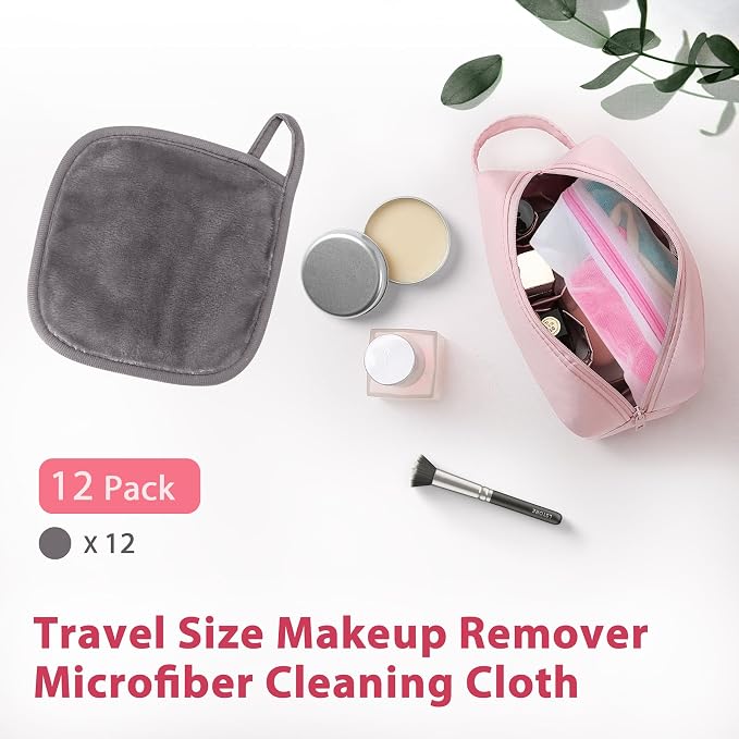 Makeup Remover Cloth, Makeup Remover Pads Microfiber Face Washcloth - Image 6