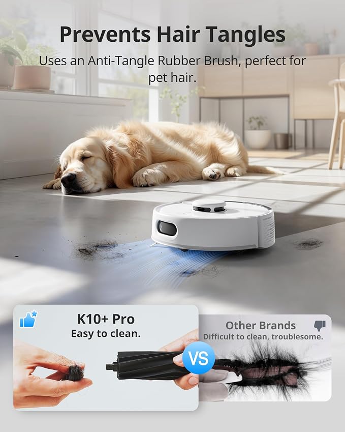 SwitchBot K10+ Pro Robot Vacuum Self Emptying - Image 6