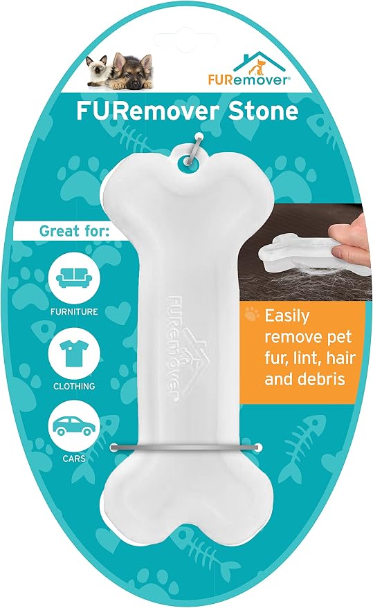 FURemover Pet Hair Removal Stone, Lint Brush Alternative, Clean Clothing by FURemover