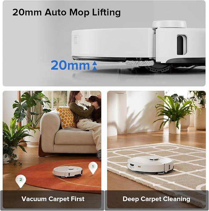 roborock S8 Max Ultra Robot Vacuum and Mop, All-in-One Dock, PreciSense LiDAR - Image 6