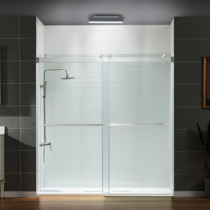Woodbridge Frameless Tub Doors 66-72" Width x 76" Height by WOODBRIDGE