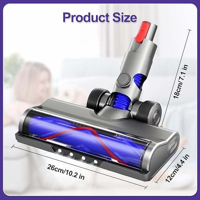 Vacuum Replacement Head for V7 V8 V10 V11 V15 V8 Slim for Hard Floor Short Pile - Image 8