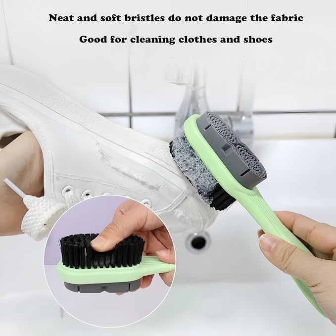 Cleaning Shoe Brushes Double-Sided Shoe Brush - Image 3