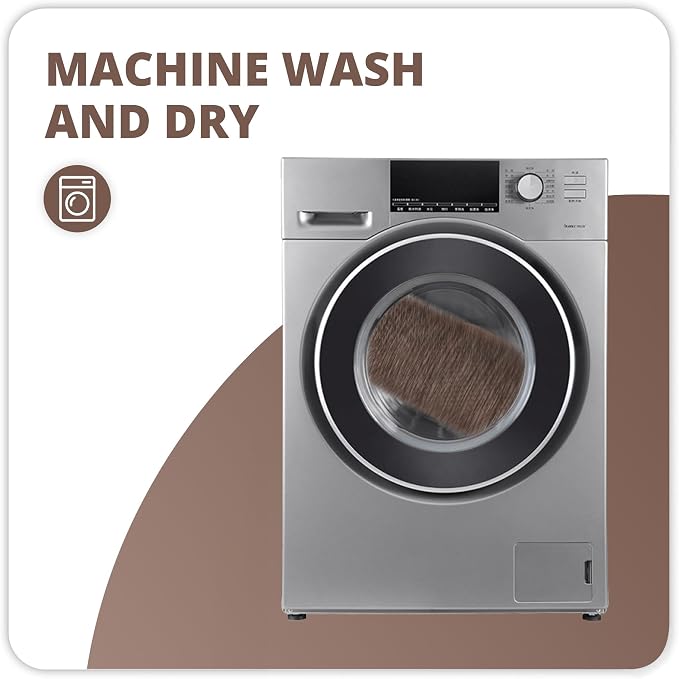 Bath Mat, Ultra Thin Bathroom Rugs, Rubber Bath Mats - Image 5