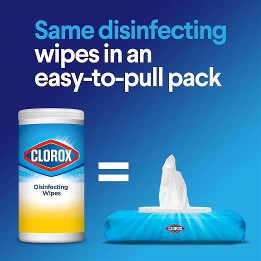 Clorox Disinfecting Wipes, Bleach Free Cleaning Wipes, Fresh Scent - Image 6