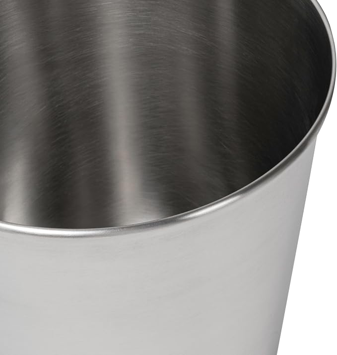 happimess HPM1113C Nolan Modern Classic Smooth Steel 2-Gallon Wastebasket - Image 5