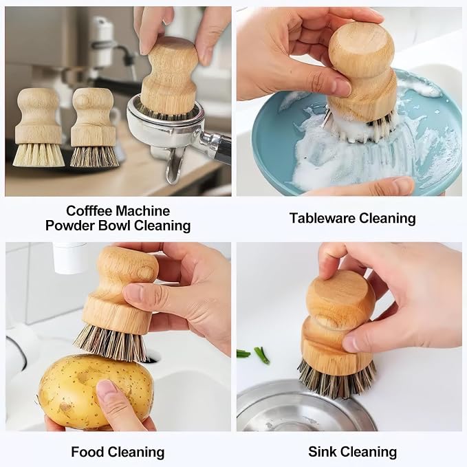 12Pcs Crevice Cleaning Brush Set, Hard Bristle Cleaning Supplies - Image 3