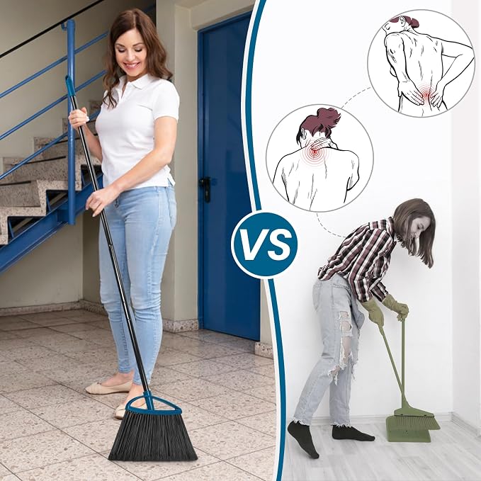 MAVRIZ Outdoor Broom Heavy Duty Angle Broom - Image 5