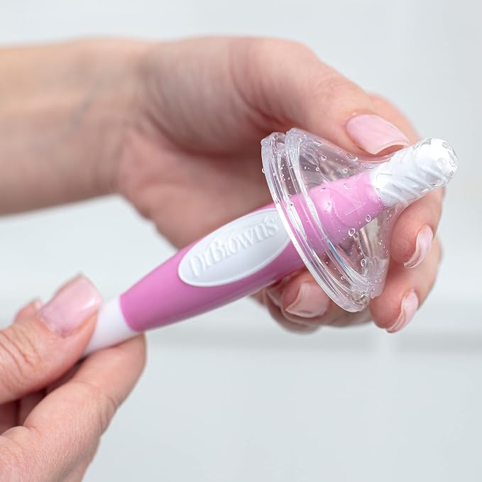 Dr. Brown's Soft Touch No Scratch Baby Bottle Cleaning Brush Nipple Cleaner - Image 12