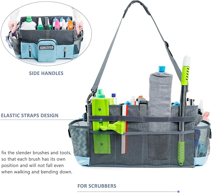 Large Cleaning Supplies Organizer-Cleaning Caddy Organizer - Image 4