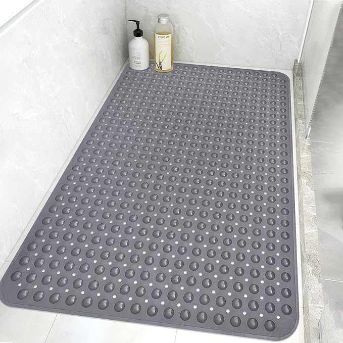 Shower Mat Non Slip: 47.2 x 31.5 Inch Extra Large TPE Shower Mats - Image 8