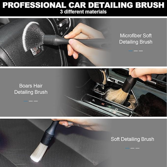 ThinkLearn Car Interior Detailing Kit, Car Cleaning Kit Interior, Including - Image 2