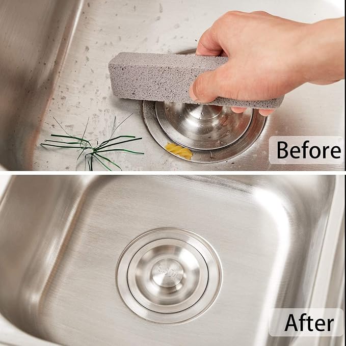 Chinco 72 Pack Pumice Stick for Cheaning, Pumice Scouring Stone Pad Removing - Image 4