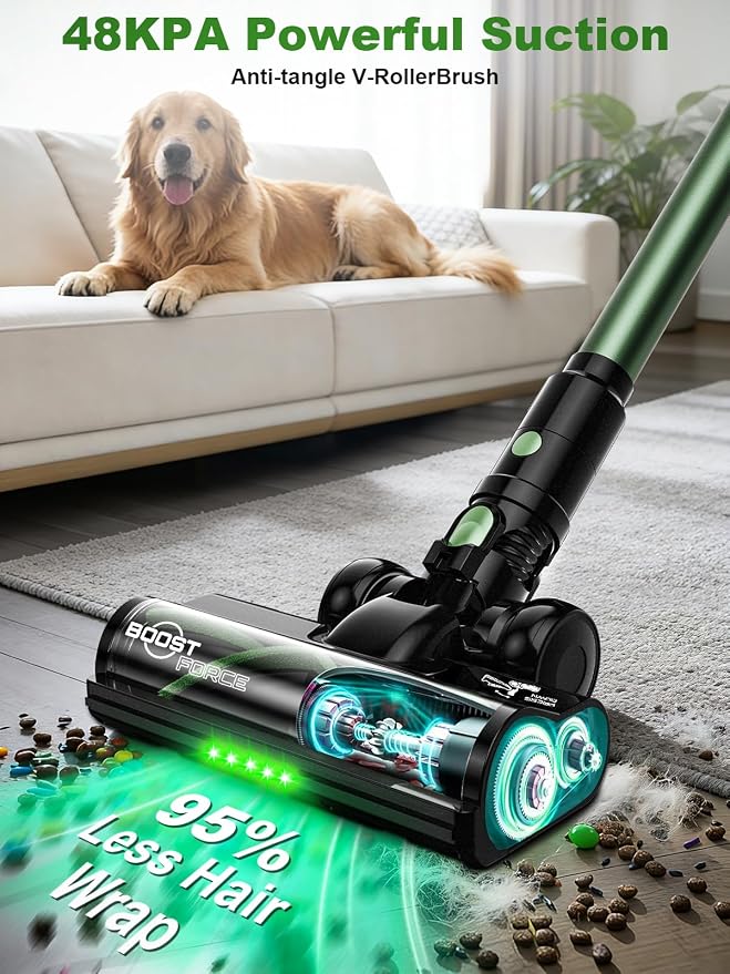 Cordless Vacuum Cleaner, 58Kpa Vacuum Cleaners - Image 2