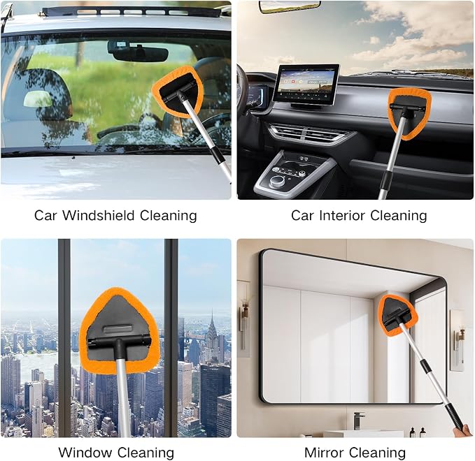10pcs Windshield Cleaner Tool, Car Window Cleaning Wash Kit - Image 6