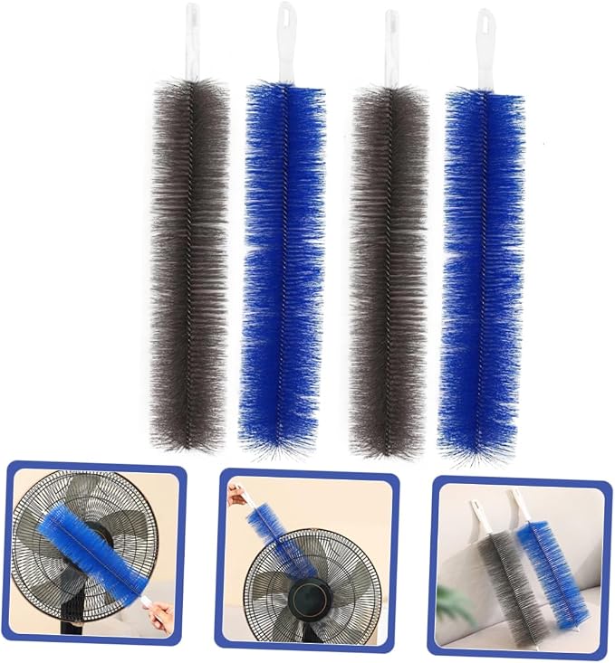 Ergonomic Handle Fan Cleaning Brush 4 Pack Box Fan Dust Brush Air Conditioner - Image 7