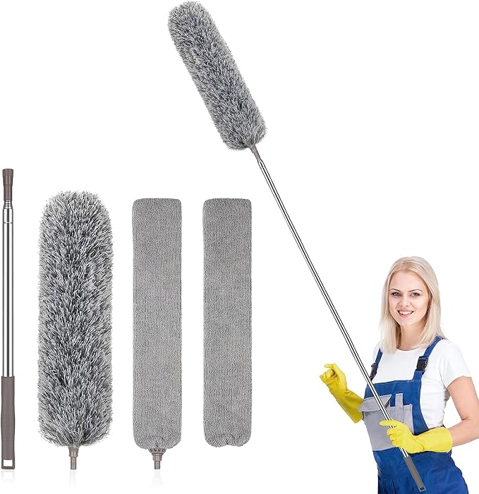 SetSail Dusters for Cleaning, 100-inch Extra-Long Floor Duster by SetSail