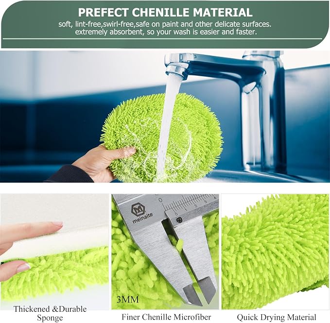 Wall Cleaner, Wall Cleaner Mop Green Mop - Image 4
